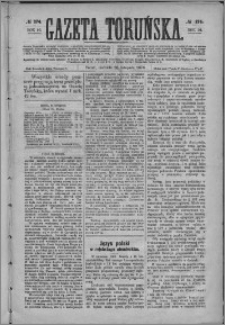Gazeta Toruńska 1876, R. 10 nr 274