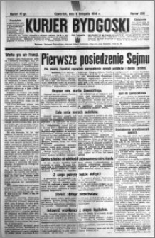Kurjer Bydgoski 1934.11.08 R.13 nr 256