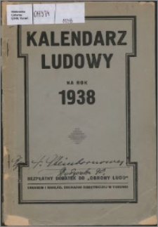 Kalendarz Ludowy na rok 1938