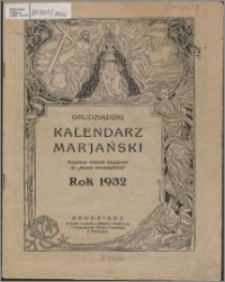 Grudziądzki Kalendarz Maryański : rok 1932