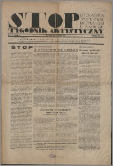 Stop : tygodnik artystyczny 1932, R. 1 nr 1