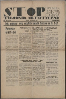 Stop : tygodnik artystyczny 1932, R. 1 nr 2