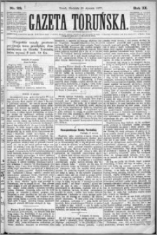 Gazeta Toruńska 1877, R. 11 nr 22