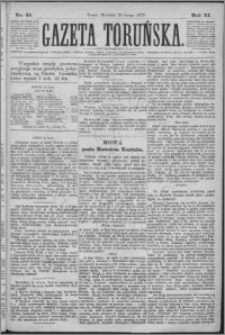 Gazeta Toruńska 1877, R. 11 nr 45