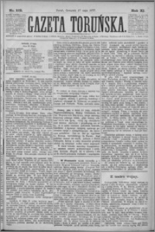 Gazeta Toruńska 1877, R. 11 nr 112