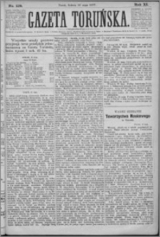 Gazeta Toruńska 1877, R. 11 nr 119