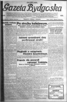 Gazeta Bydgoska 1923.11.03 R.2 nr 252