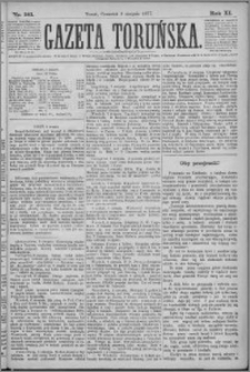 Gazeta Toruńska 1877, R. 11 nr 181