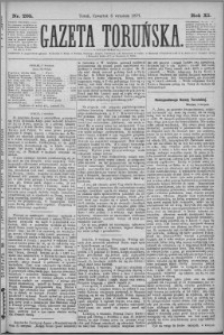 Gazeta Toruńska 1877, R. 11 nr 205