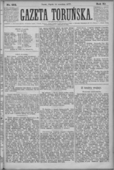 Gazeta Toruńska 1877, R. 11 nr 212