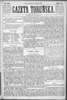 Gazeta Toruńska 1877, R. 11 nr 219