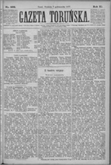 Gazeta Toruńska 1877, R. 11 nr 232