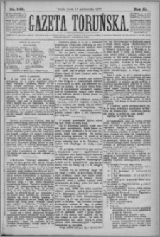 Gazeta Toruńska 1877, R. 11 nr 240