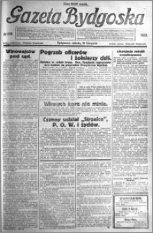 Gazeta Bydgoska 1923.11.10 R.2 nr 258