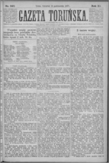 Gazeta Toruńska 1877, R. 11 nr 247