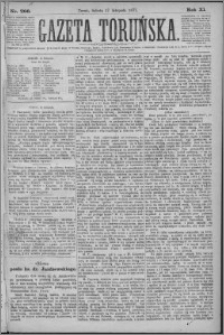 Gazeta Toruńska 1877, R. 11 nr 266