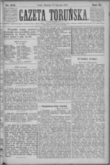 Gazeta Toruńska 1877, R. 11 nr 273