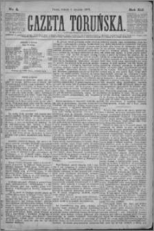 Gazeta Toruńska 1878, R. 12 nr 4