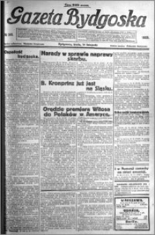 Gazeta Bydgoska 1923.11.14 R.2 nr 261