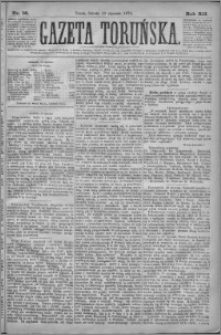 Gazeta Toruńska 1878, R. 12 nr 16