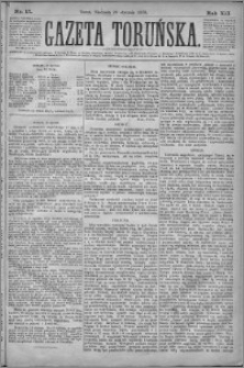 Gazeta Toruńska 1878, R. 12 nr 17
