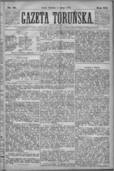 Gazeta Toruńska 1878, R. 12 nr 40