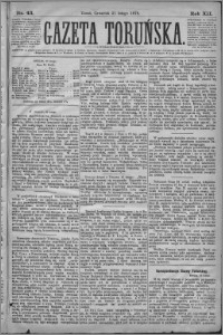 Gazeta Toruńska 1878, R. 12 nr 43