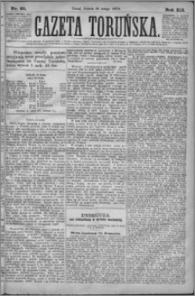 Gazeta Toruńska 1878, R. 12 nr 45