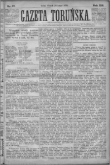Gazeta Toruńska 1878, R. 12 nr 47