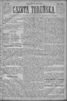 Gazeta Toruńska 1878, R. 12 nr 73