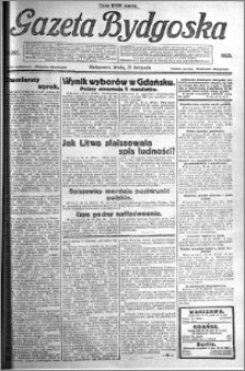 Gazeta Bydgoska 1923.11.21 R.2 nr 267