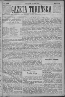 Gazeta Toruńska 1878, R. 12 nr 124