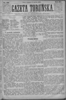 Gazeta Toruńska 1878, R. 12 nr 138