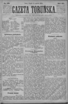 Gazeta Toruńska 1878, R. 12 nr 139