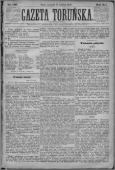 Gazeta Toruńska 1878, R. 12 nr 146