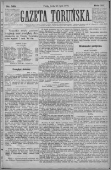 Gazeta Toruńska 1878, R. 12 nr 168