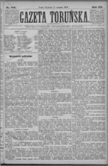 Gazeta Toruńska 1878, R. 12 nr 184
