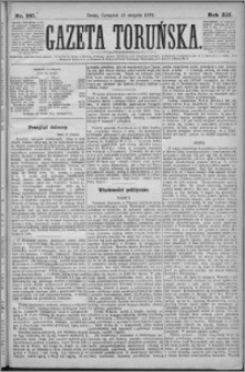 Gazeta Toruńska 1878, R. 12 nr 187