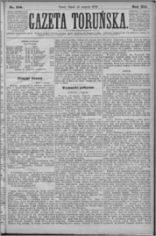 Gazeta Toruńska 1878, R. 12 nr 188