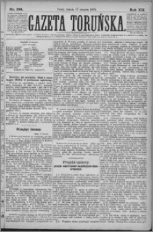 Gazeta Toruńska 1878, R. 12 nr 189