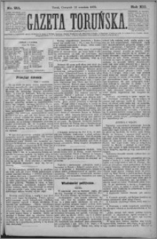 Gazeta Toruńska 1878, R. 12 nr 211