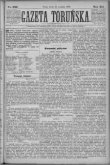 Gazeta Toruńska 1878, R. 12 nr 222
