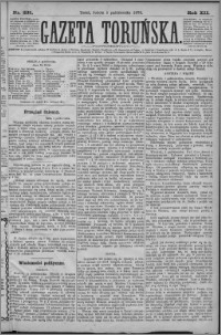 Gazeta Toruńska 1878, R. 12 nr 231