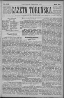 Gazeta Toruńska 1878, R. 12 nr 241