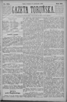 Gazeta Toruńska 1878, R. 12 nr 244