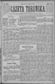 Gazeta Toruńska 1878, R. 12 nr 257