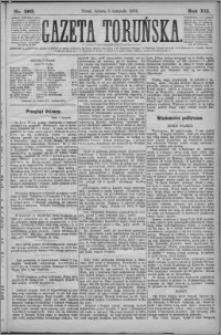 Gazeta Toruńska 1878, R. 12 nr 260
