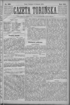 Gazeta Toruńska 1878, R. 12 nr 261