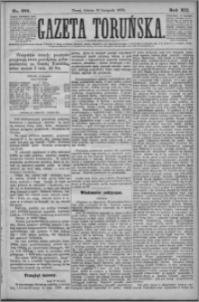 Gazeta Toruńska 1878, R. 12 nr 278