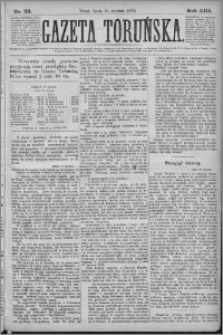 Gazeta Toruńska 1879, R. 13 nr 23